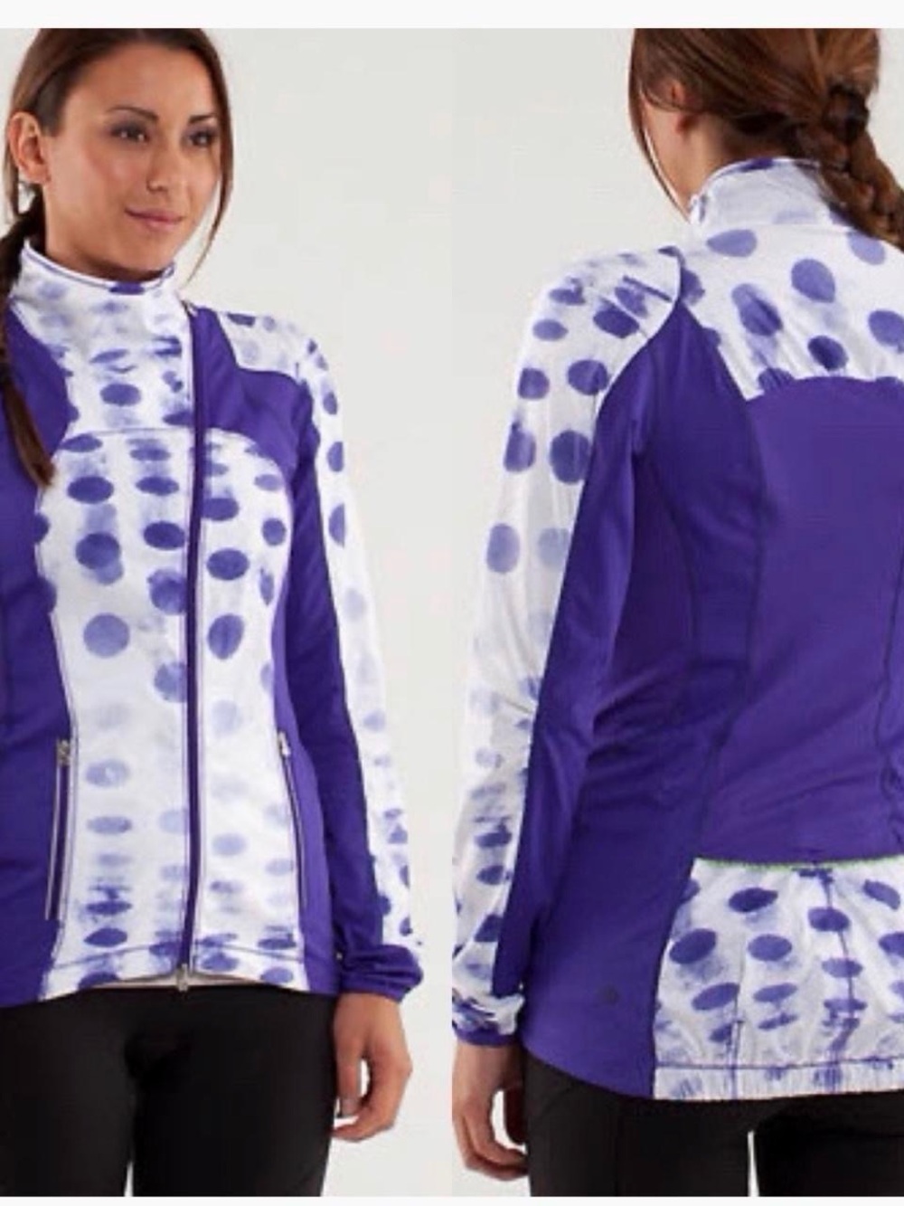 Lululemon Athletica purple running jacket size 8 worn once